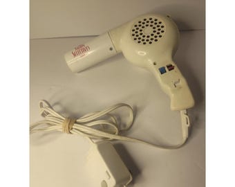 Vintage Conair Pro Style 1600 Hair Blow Dryer Model 087D TESTED - WORKS!