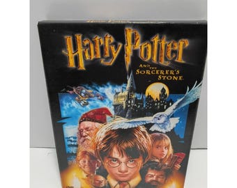 Harry Potter and the Sorcerers Stone (dvd, 2002, set van 2 schijven, volledig beeld)