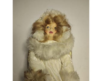 vintage porcelain doll