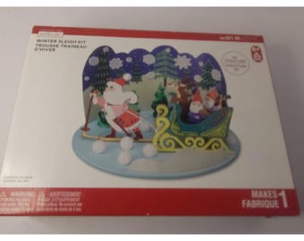 Winter Sleigh Kit Creatology Christmas Free Shipping in USA