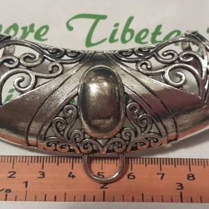 1 pc per pack 100x34x20mm Metal Extra Large Scarf Bail Antique Silver Pewter Pewter.