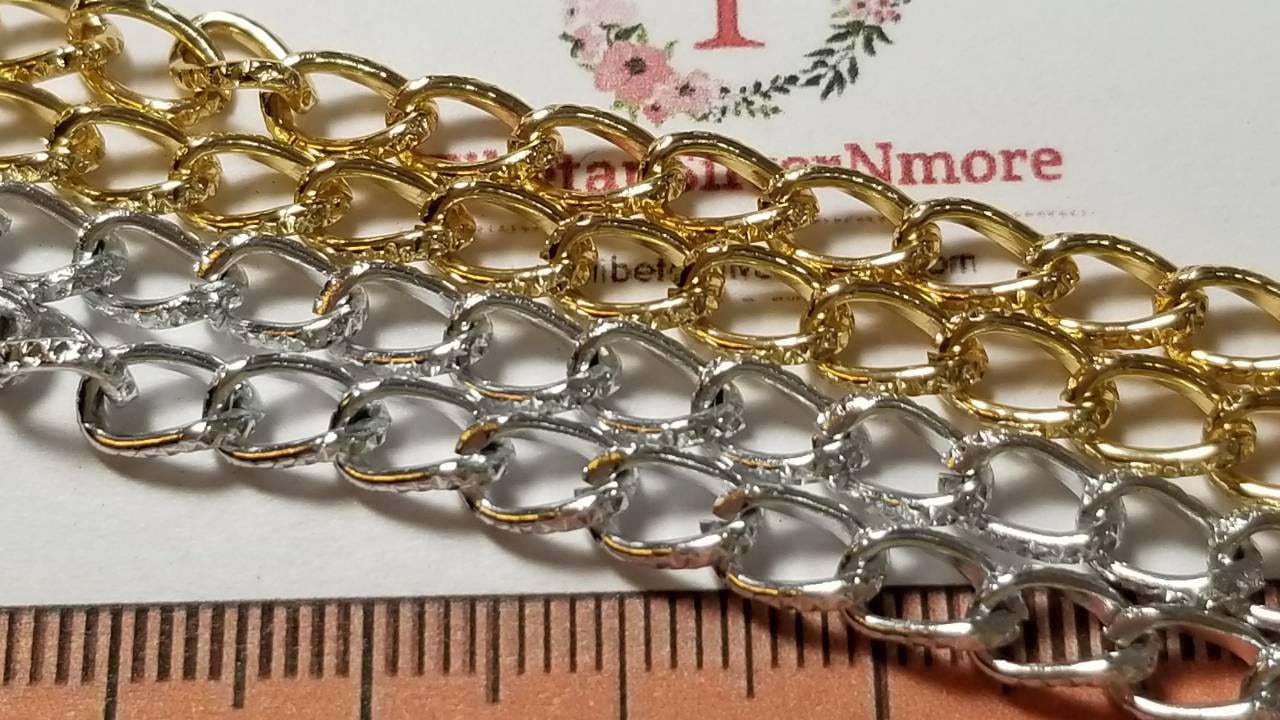 5 Ft. or 60 Inches per Pack 8x6mm Twist Oval Cable Textured Etsy