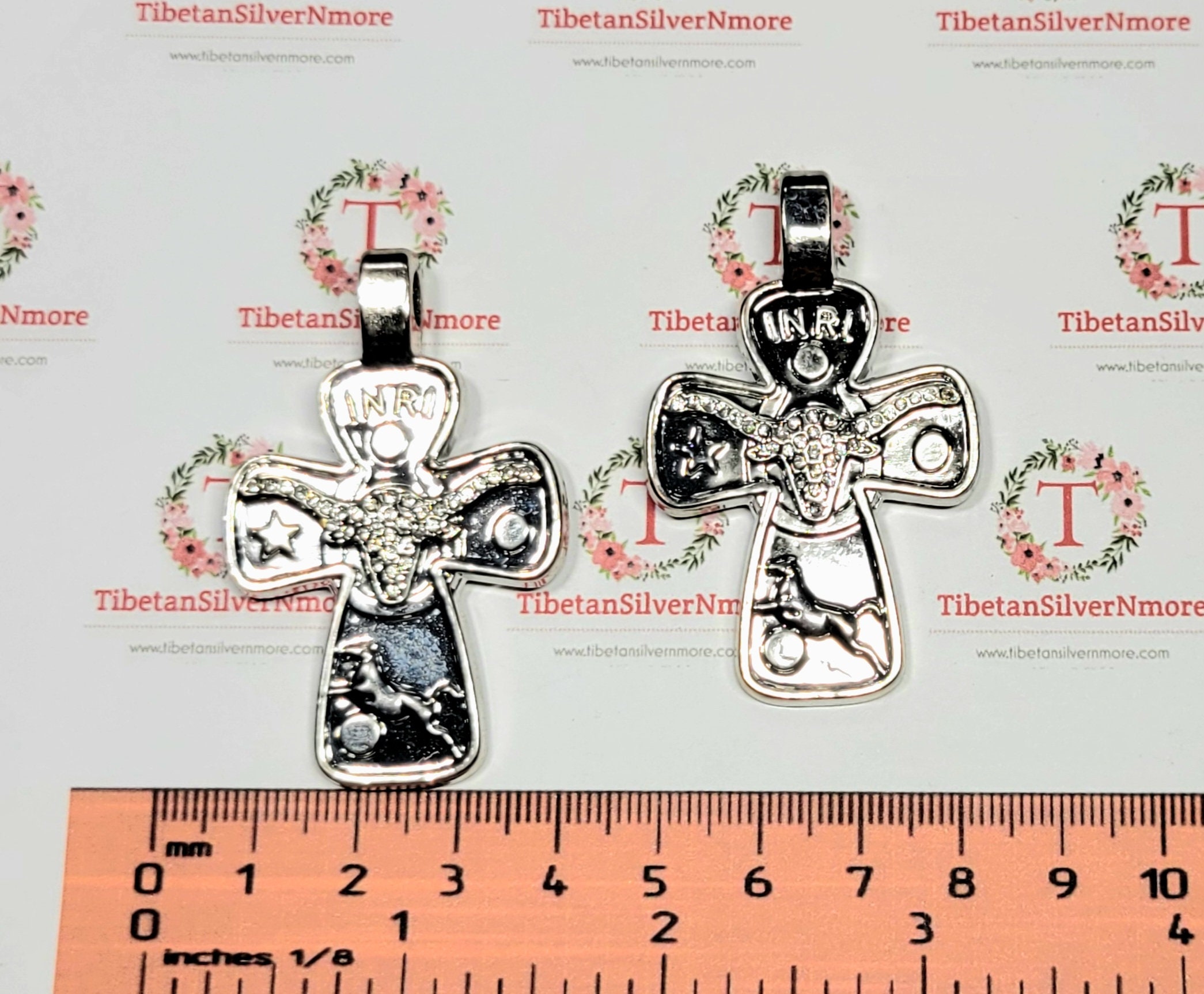 50pc Tibetan Silver Alloy Heart Charms – Filigree Design – Lead Free 14x13mm