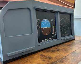 Ready Made 3D Printed Airbus A320 MIP Desktop Cockpit for Flight Simulator - "Compact Captain"