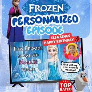 アナと雪の女王 エルサ パーソナライズビデオ | アナと雪の女王 メッセージ | 誕生日パーティー ビデオ招待状 | パーティー招待状