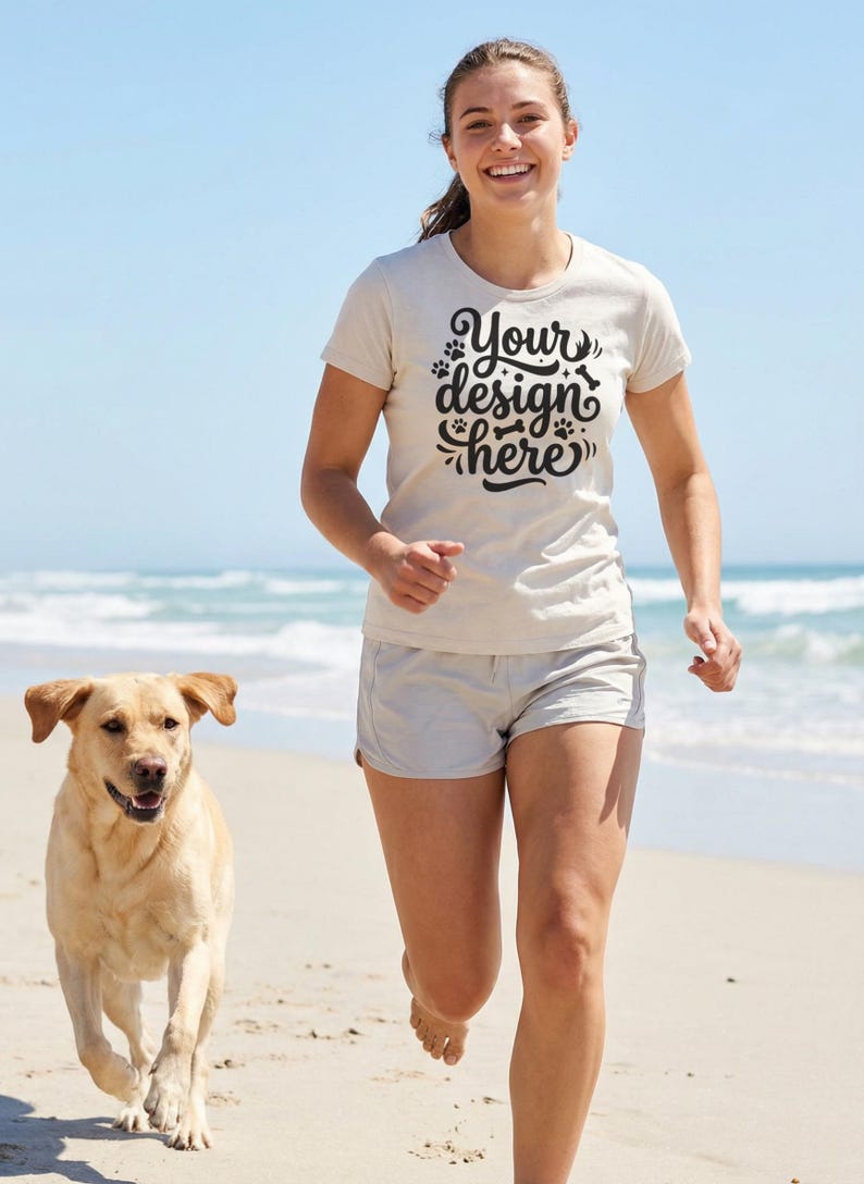 Dog Parents T-Shirt Mockup Bundle – Comfort Colors 1717, Canva Template (PNG) image 14