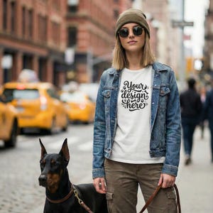 Dog Parents T-Shirt Mockup Bundle – Comfort Colors 1717, Canva Template (PNG) image 15