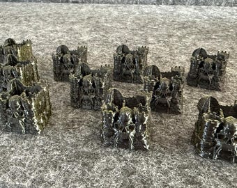 10 x mini château Grayskull, homme-homme