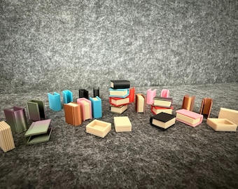 10 x mini livres secrets - petits livres avec compartiments cachés