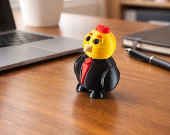 Mini poussin d'affaires