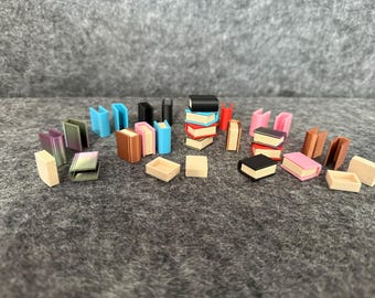 100 mini livres secrets : petits livres avec compartiments cachés (couleurs aléatoires)