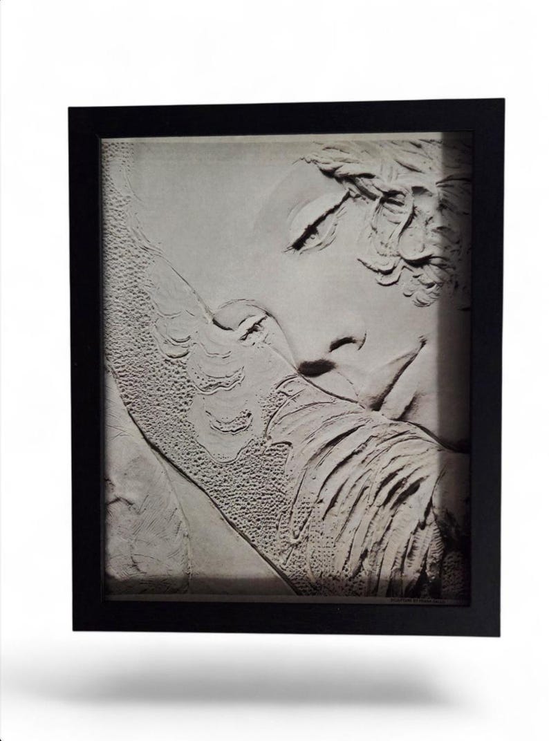 8x10 Inramat Vintage Original inramat tryck föreställer Elvis Presley när han uppträder på scen med sin gitarrist, Scotty Moore, den 31 juli 1955 bild 2