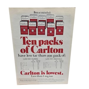 Carlton Cigarettes
