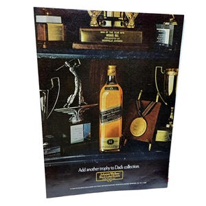 Johnnie Walker Print - Etsy