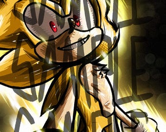 Super Sonic - Printable