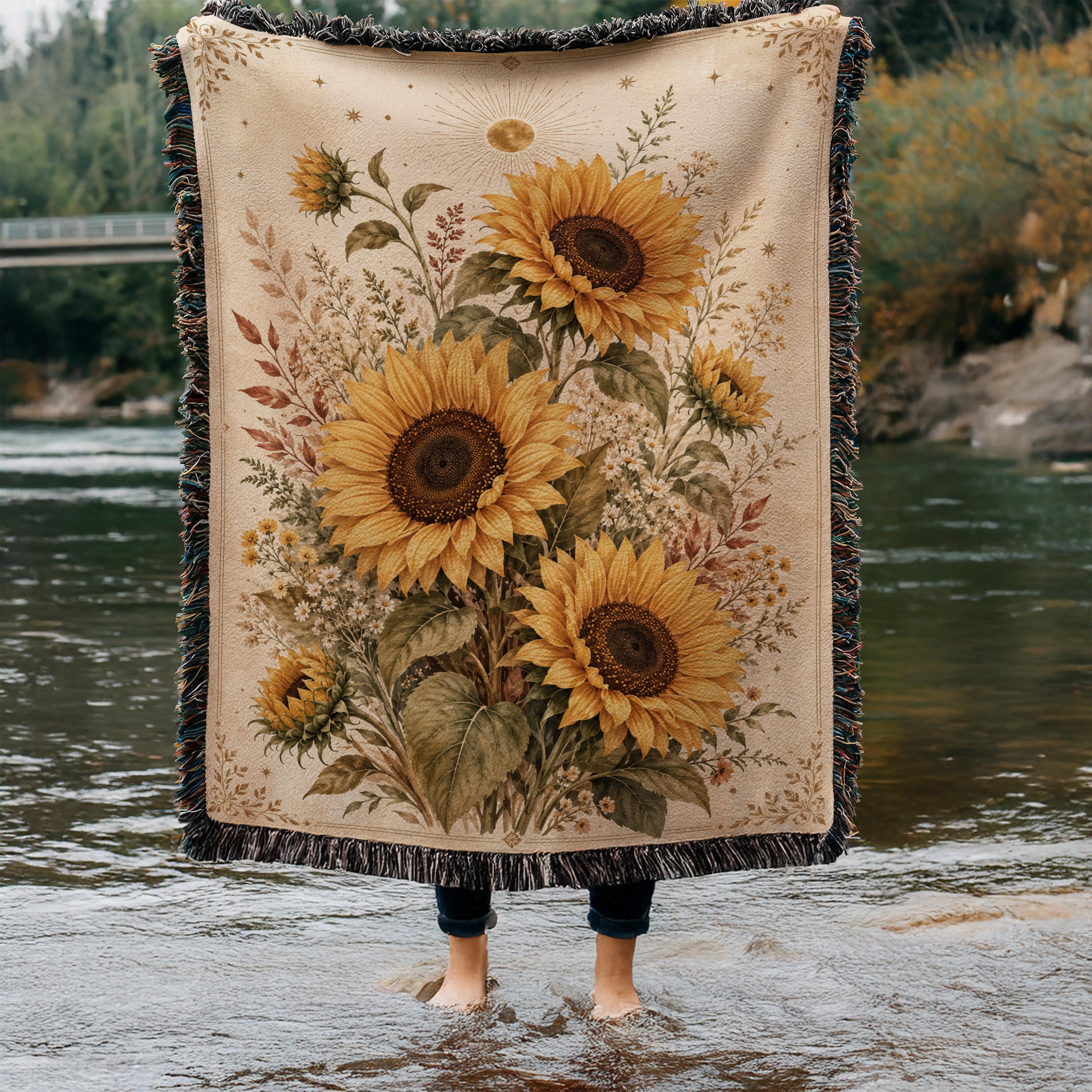 Vintage Fringe Blanket - Etsy