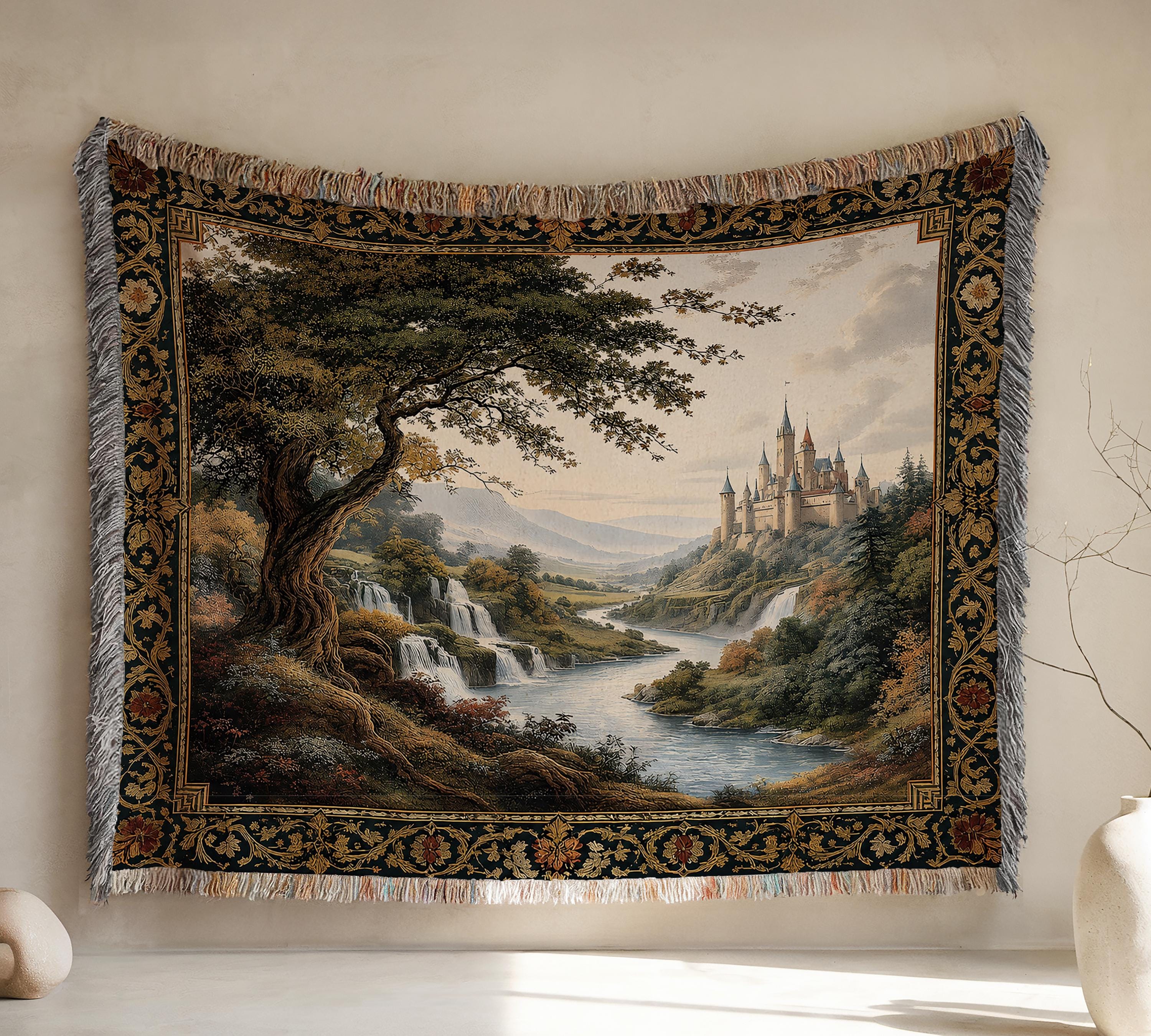 Thomas kinkade lighted tapestry - Etsy 日本