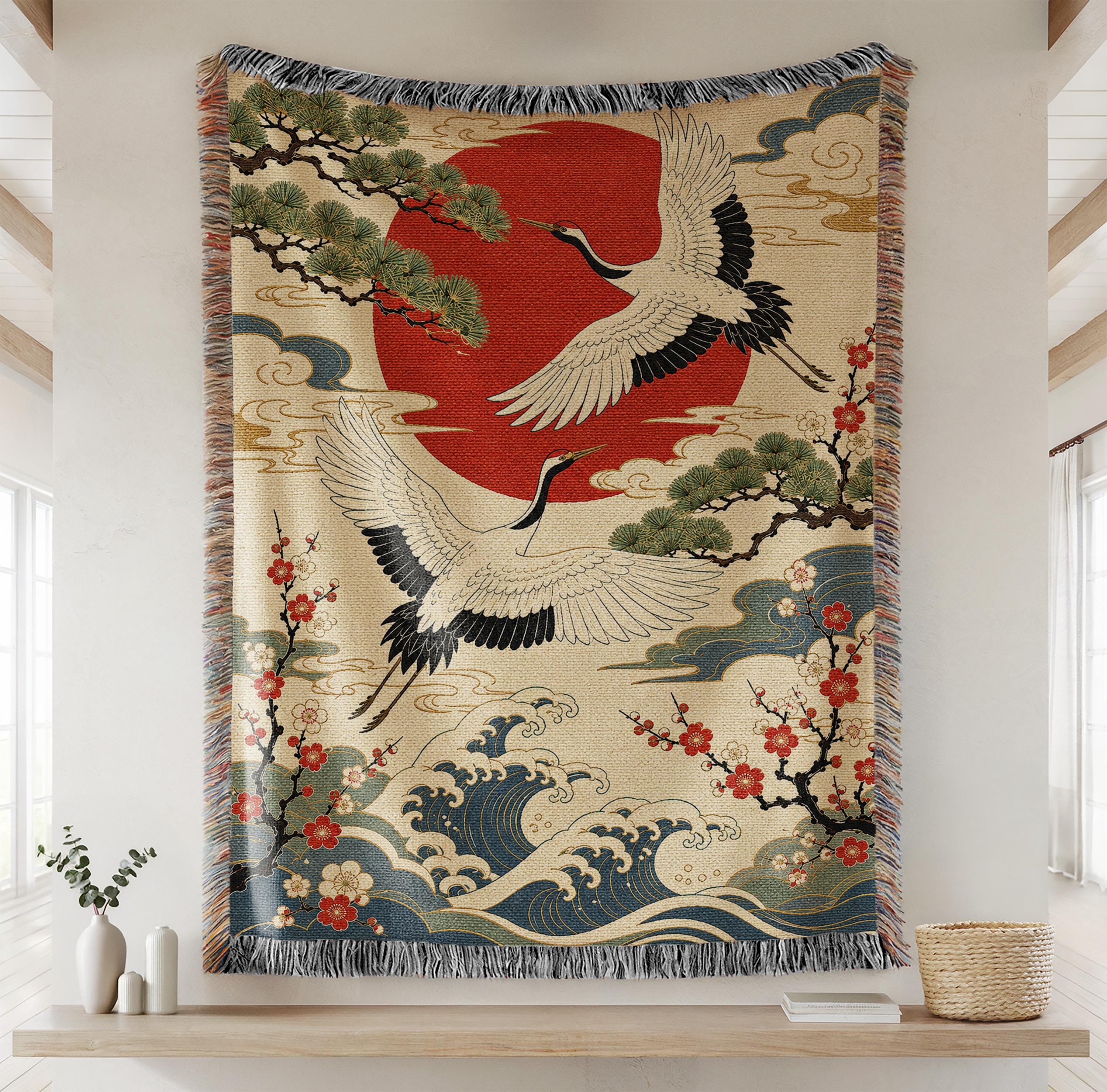Asian Throw Blanket - Etsy