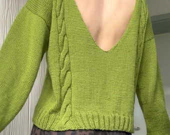Aureà Sweater – Knitting Pattern (English) | PDF Download