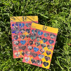 twenty one pilots holographic sticker sheet