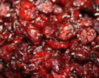 PREMIUM Dried Fruit Sampler,  equal amounts of Cranberries, Figs, Plums and Syrah Raisins 100% Organic