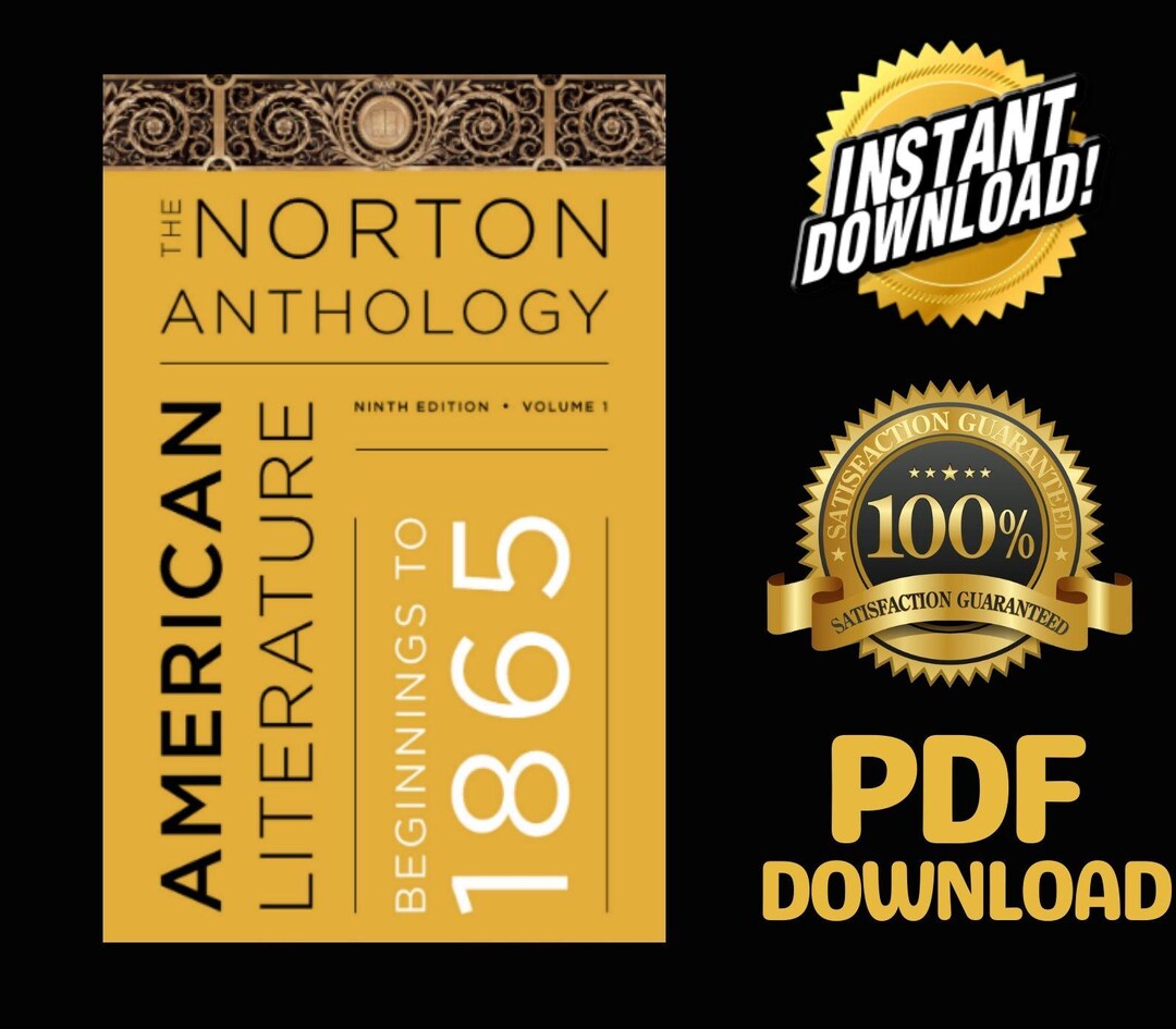 The Norton Anthology of American Literature by Robert S. Levine
