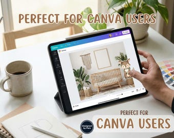 Makiety ram do pokoju dziecięcego i salonu w stylu boho | Stylowe zdjęcia wnętrz (20 JPG)