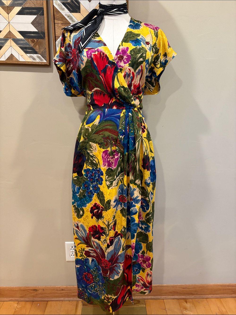 Blue Floral Ralph Lauren Dress - Etsy
