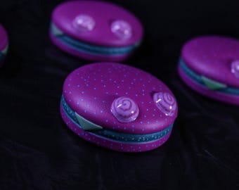 Retro Mini Burger Magnet