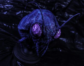 Freaky Stories YTV Nightmarish Larry the Cockroach King Dark Art Sculpture Bust