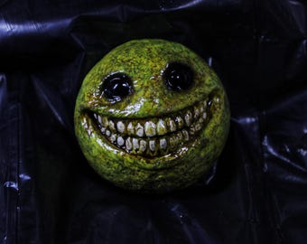 Mr Smiles Creepy Dark Art Fridge Magnet