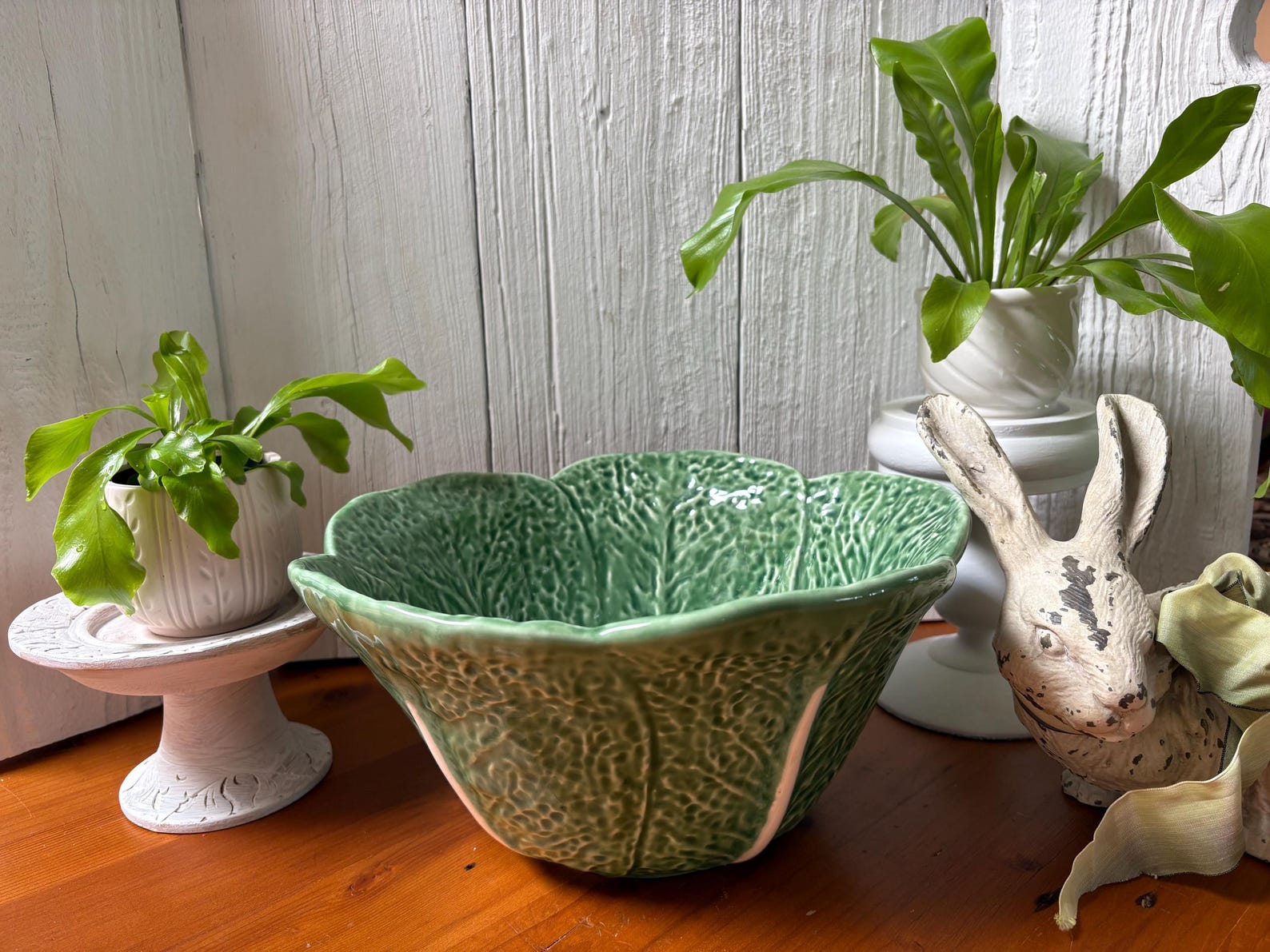 Olfaire Cabbage Leaf Salad Bowl Portugal - Etsy