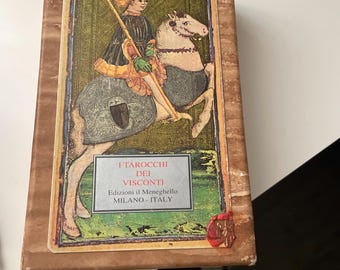 I Tarot dei Visconti Sforza Visconti Edizioni il Meneghello 1996 limited Edition