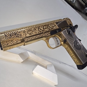 Tisas1911 Scroll Engraving Design SVG - Instant Digital Download | Laser Cut