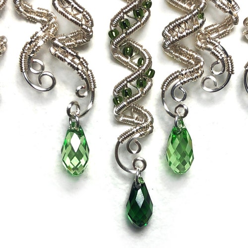 Spiral Beaded Hair Beads Hair Jewelry for Braids and Dreads - Etsy Spiral Beaded Hair Beads Hair Jewelry for Braids and Dreads - Etsy