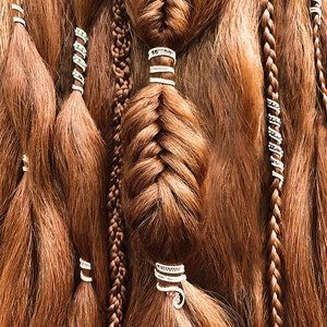 Viking hotsell hair rings