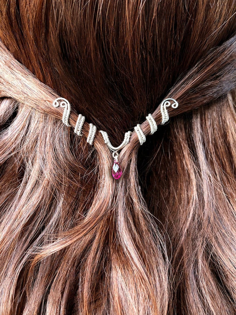 Hair Spiral Wraps Spiral Hair Twister Wrap With Colour Butterfly /& Crystal Bead
