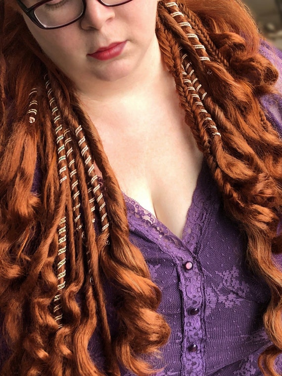 Viking Hair Jewelry Viking Hair Beads Viking jewelry Braid ...