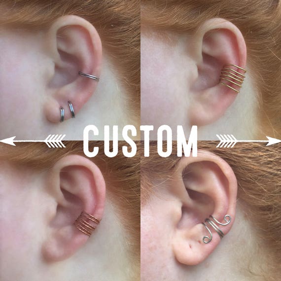 Ear Cuff No Piercing Non Pierced Ear Cuff Bohemian Ear Etsy