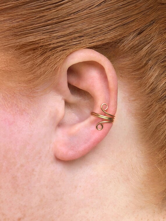 Pierced cuff earrings discount