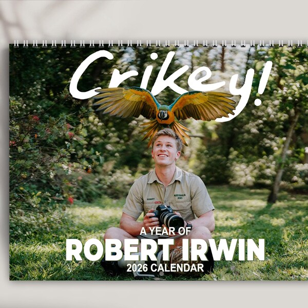Robert Irwin 2026 Calendar Etsy