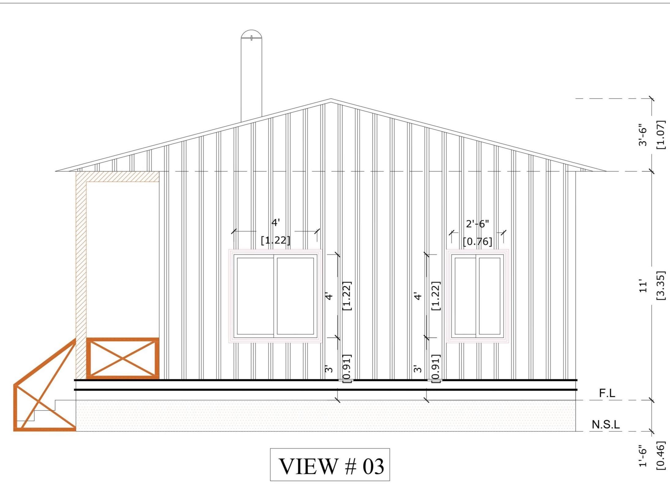 20x20 Small Cabin Plans, 1 Bed 1 Bath Tiny House Plans (PDF Download ...