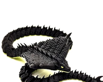 3D Printed Cobra Dragon Snake