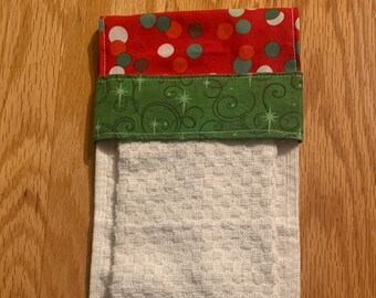 The "Let's Hang Out Towel" - Christmas Bubbles