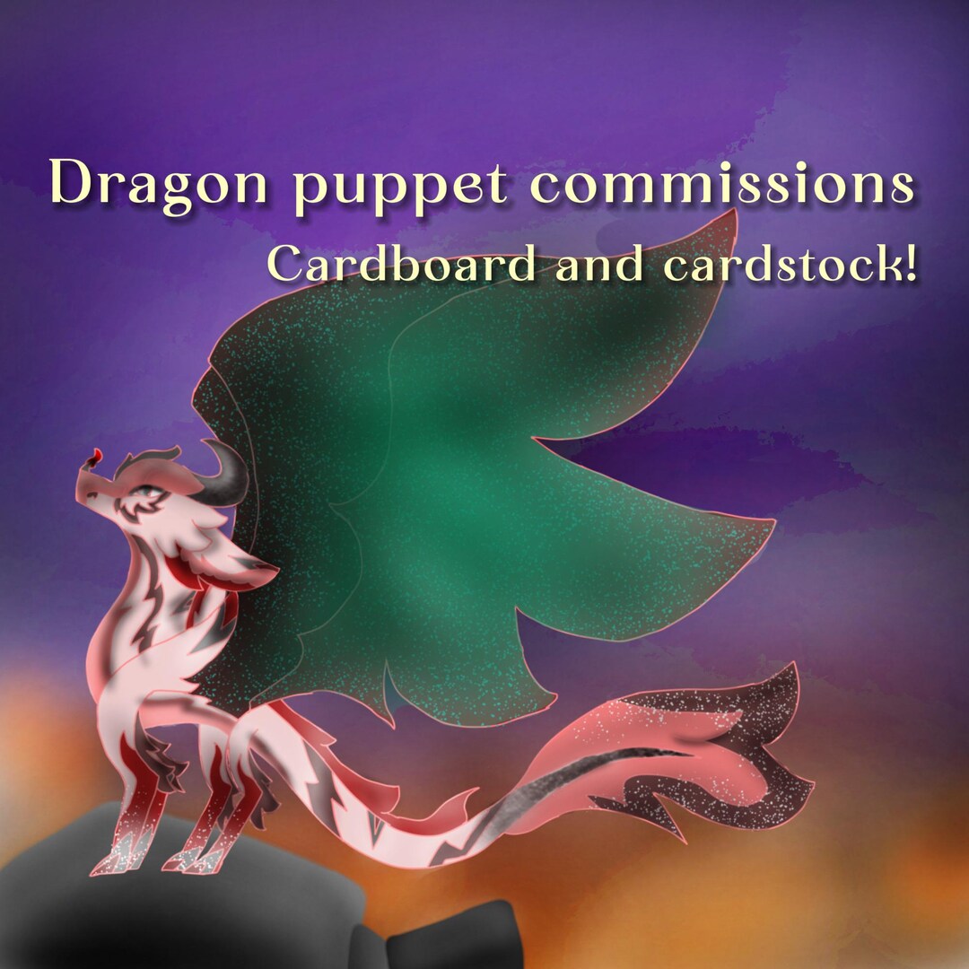 Dragon Puppet Commissions! - Etsy