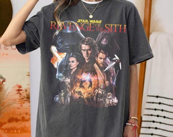 Vintage Star Wars Revenge Of The Sith Shirt, Anakin Skywalker Shirt, Disneyland Starwars Shirt, Revenge Of The Sith, Galaxy's Edge Trip Tee
