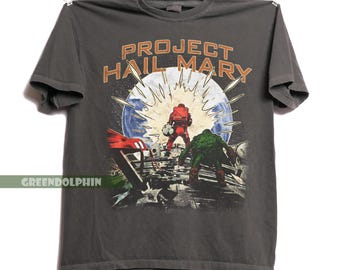 Camiseta Project Hail Mary Comfort Color, camiseta para amantes de los libros de ciencia ficción, camiseta de aventuras espaciales