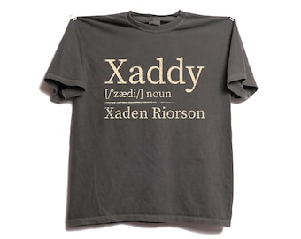 Camisa "Xaddy" de Xaden Riorson de Comfort Colors, mercancía de Fourth Wing