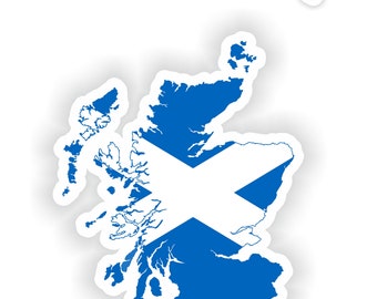 Scotland Sticker Etsy