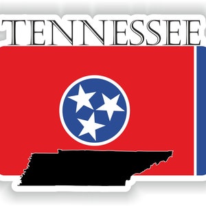 Tennessee Country Project Flag - Digitaal bestand downloaden - svg, png, eps, jpg